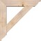 Ekena Millwork Traditional Traditional Smooth Bracket w/ Offset Brace, Douglas Fir, 7 1/2"W x 36"D x 36"H BKT0806X36X36TRA01SDF - alternate 4